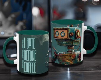 I Byte Before-koffiemok - cadeau voor programmeerwoordspeling