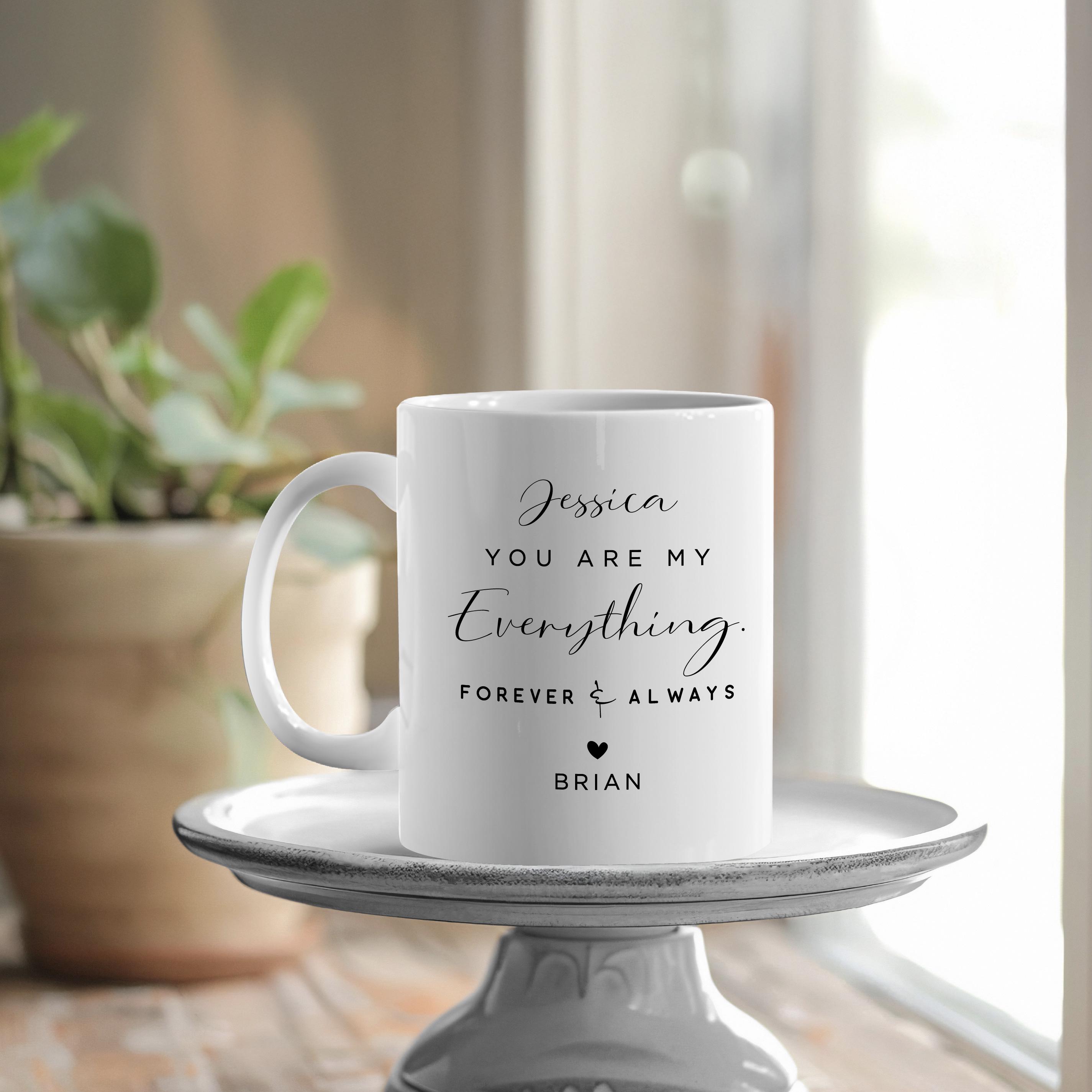 Personalized Couple Mugs - My Love For You - Personalized Custom Coffee