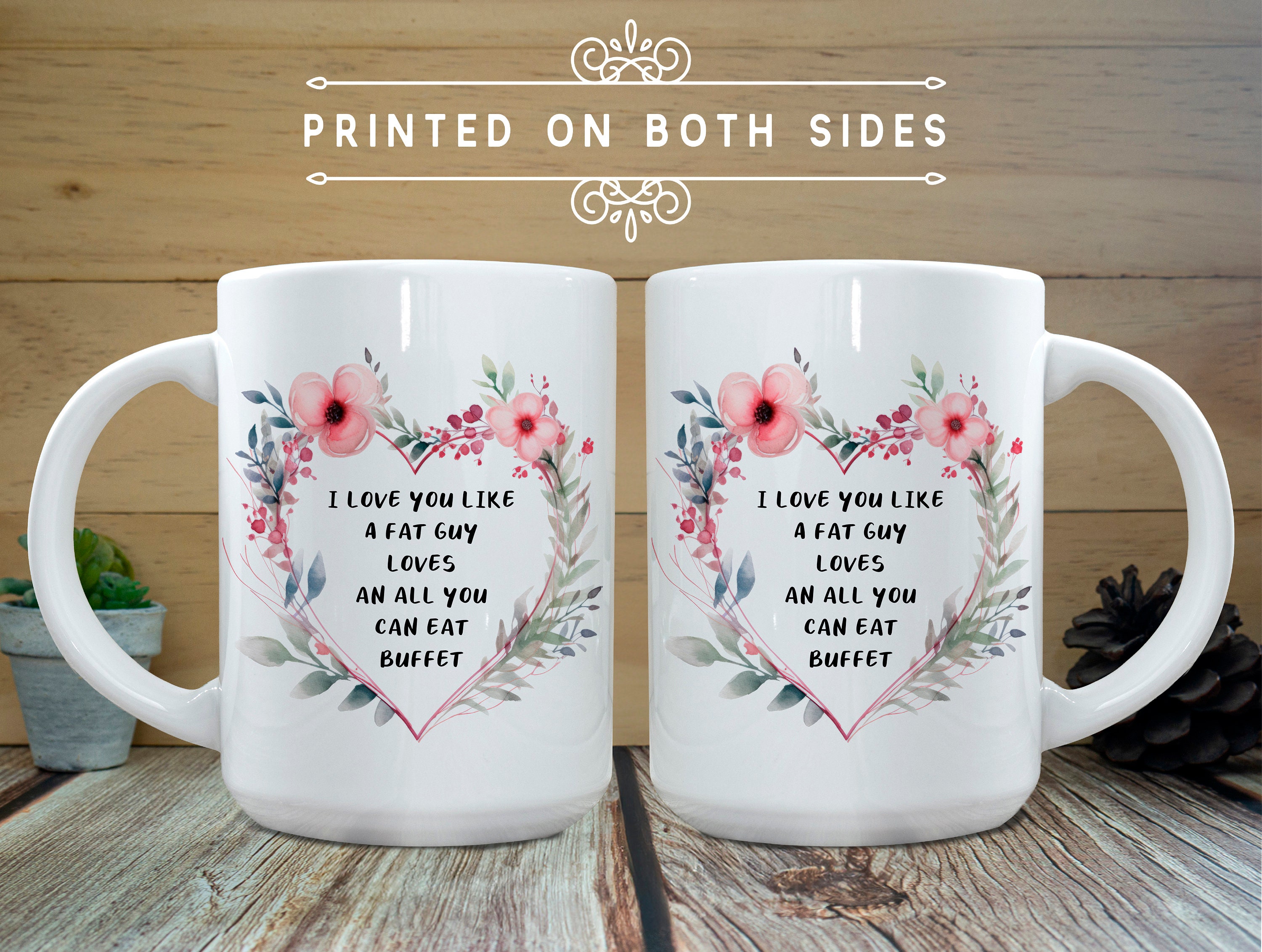 thumbnail image 2 of Love You Even You Are Eating Personalized Pet Owner Life Custom Coffee Mug 2 of 14