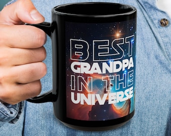 best christmas gifts for grandpa, Best Grandpa In The Universe mug, last minute birthday gift, ideas on his birthday, present for pop pop
