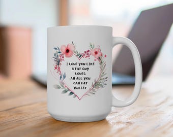 thumbnail image 2 of Love You Even You Are Eating Personalized Pet Owner Life Custom Coffee Mug 2 of 14