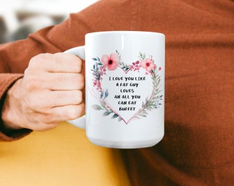 thumbnail image 2 of Love You Even You Are Eating Personalized Pet Owner Life Custom Coffee Mug 2 of 14