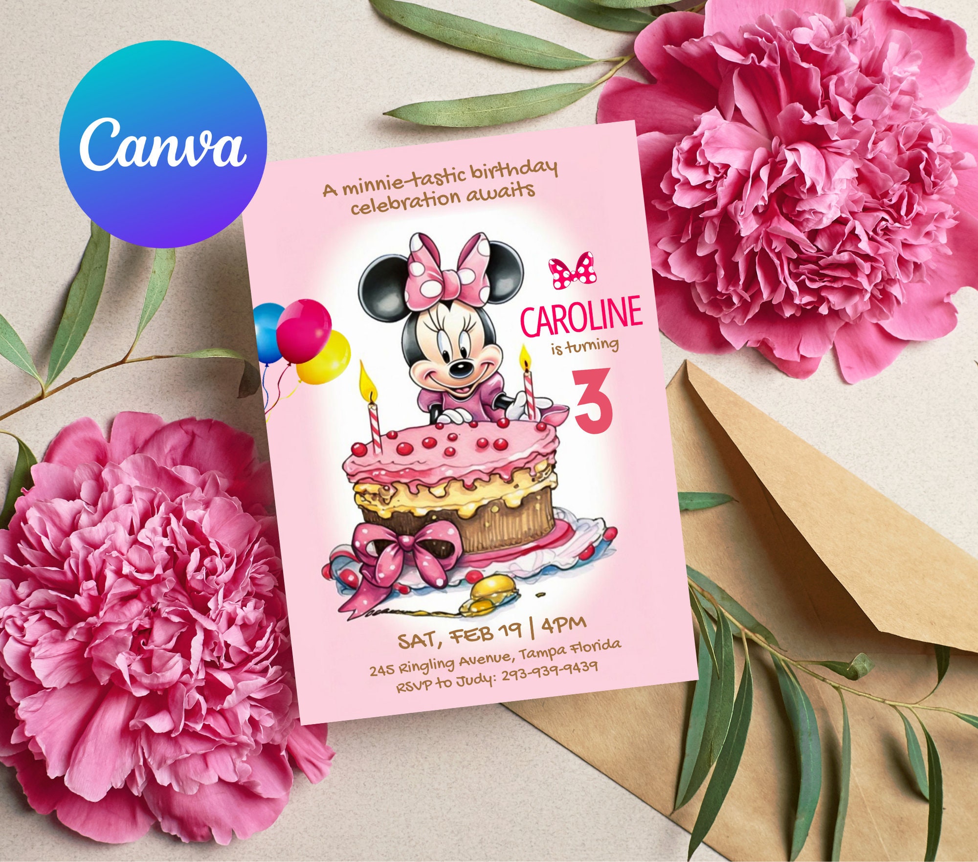 Editable Minnie Birthday Invitation Template Printable Birthday Party editable-minnie-birthday-invitation-template-printable-birthday-party