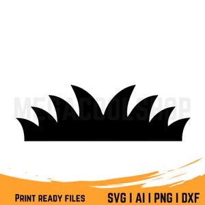 Fichiers SVG, PNG, Dxf, Pdf et Ai | Clipart silhouette d'herbe, SVG floral | Fichiers Svg pour Cricut | Conception SVG | Téléchargement instantané et numérique