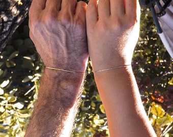 Couple Matching couples Bracelets, Custom Bracelet for Couples jewelry, Partners set of 2 Bracelets, Friendship Armband, couples jewelry,