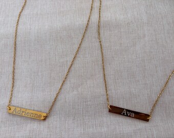 Personlized charm necklace