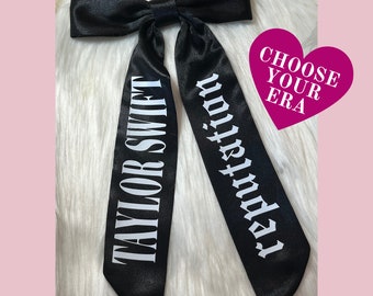 Taylor Swift | Taylor Swift hair bow | XL hair bow | Concert Hair Bow | Concert Accessories | The Era’s Tour | Hair Accessories | Swiftie