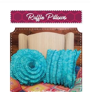 Wzór PDF na poduszki z falbanką