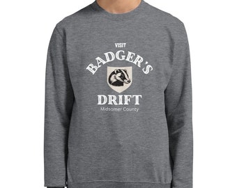 Badger&#39;s Drift Sweatshirt - Midsomer Murders Mystery Lover Gift