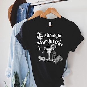 Midnight Margaritas Tshirt, Practical Magic Tee, Soft Cotton Unisex Crewneck T-shirt