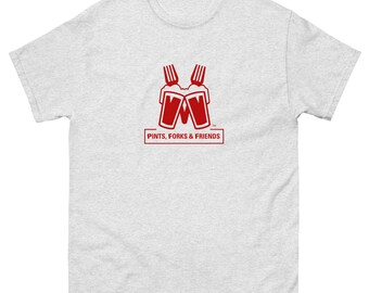 Pints, Forks & Friends Men's classic tee