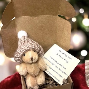 pocket bear hug  welbeing gift mental health gift