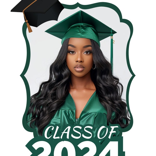 2 Editable Graduation Fan Templates