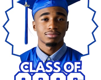 2 abanicos de graduación editables