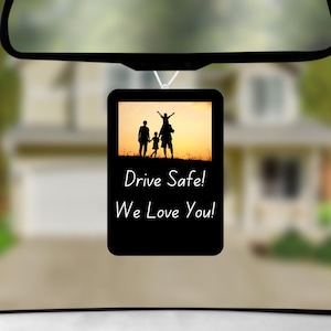 Personalised Polaroid Car Air Freshener|  Custom Photo Car Scent | Car Accessories | Freshener Gift | Custom Car Décor | Stocking Fillers