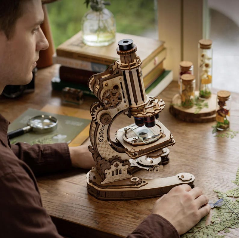 wooden telescope