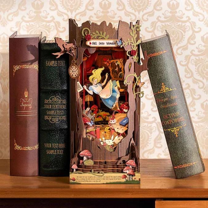 Book Nook Kit Alice - Etsy
