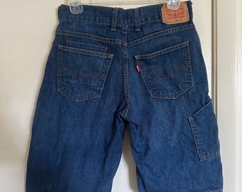 Levi’s Jean Cargo Shorts Mid Length