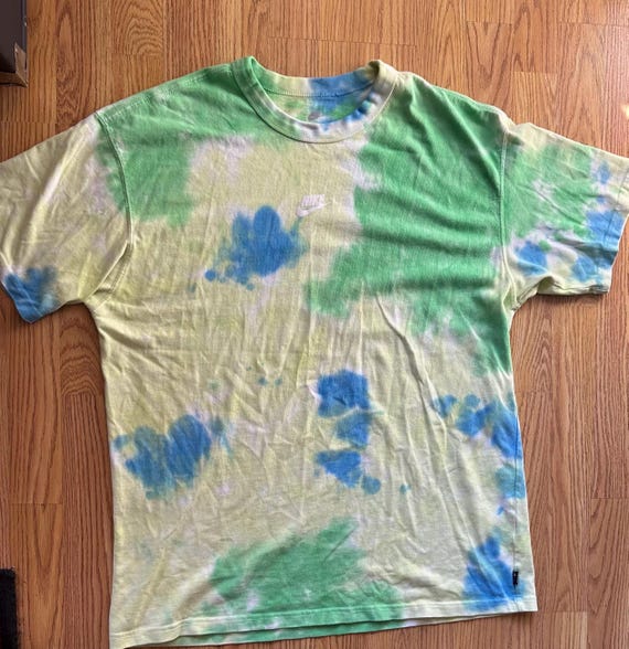 nike mens tie dye t shirt