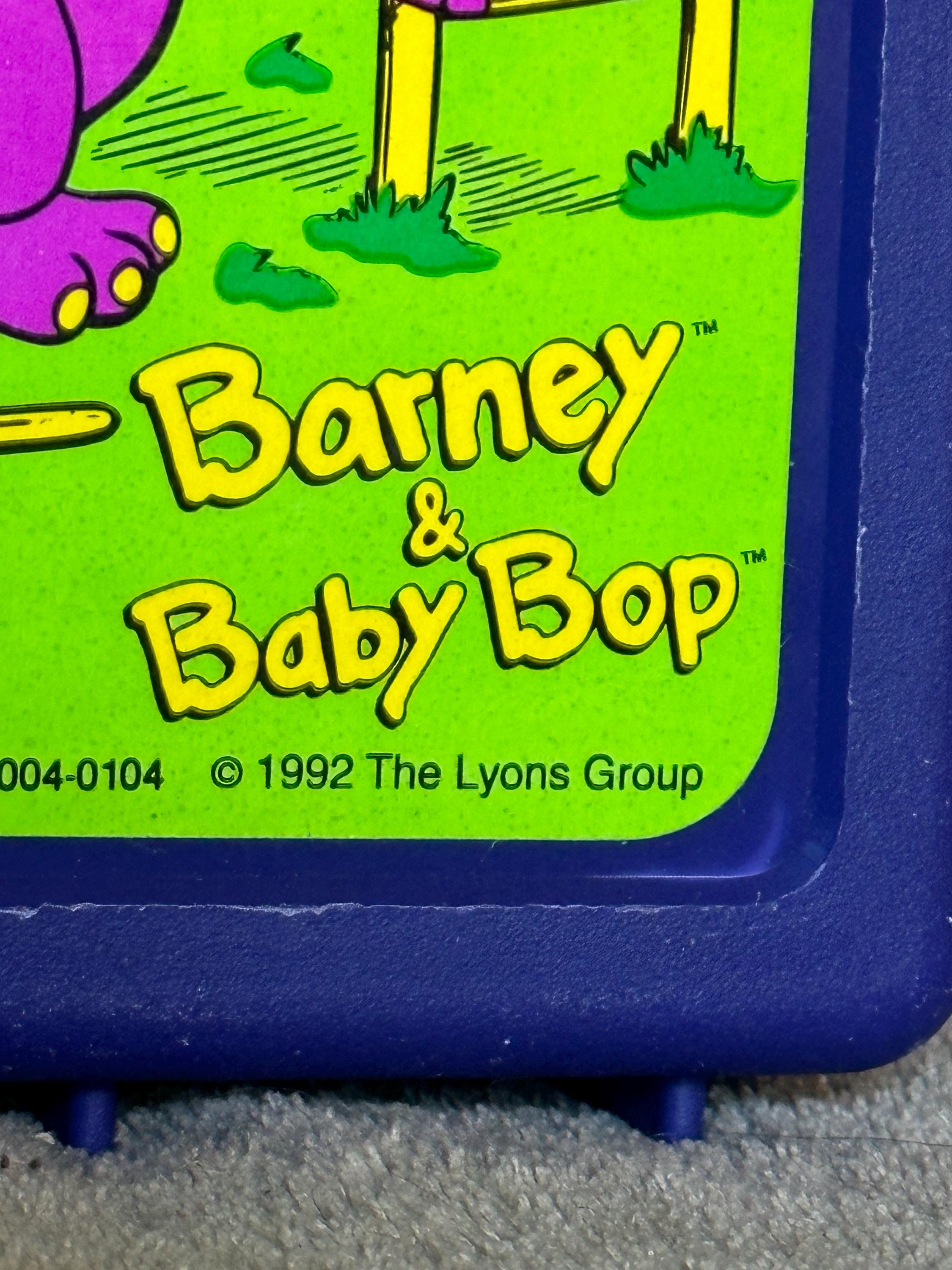 58.Barney&Friends サーモス　ランチボックス　バーニー＆フレンズ 58.Barney&Friends サーモス ランチボックス バーニー＆フレンズ