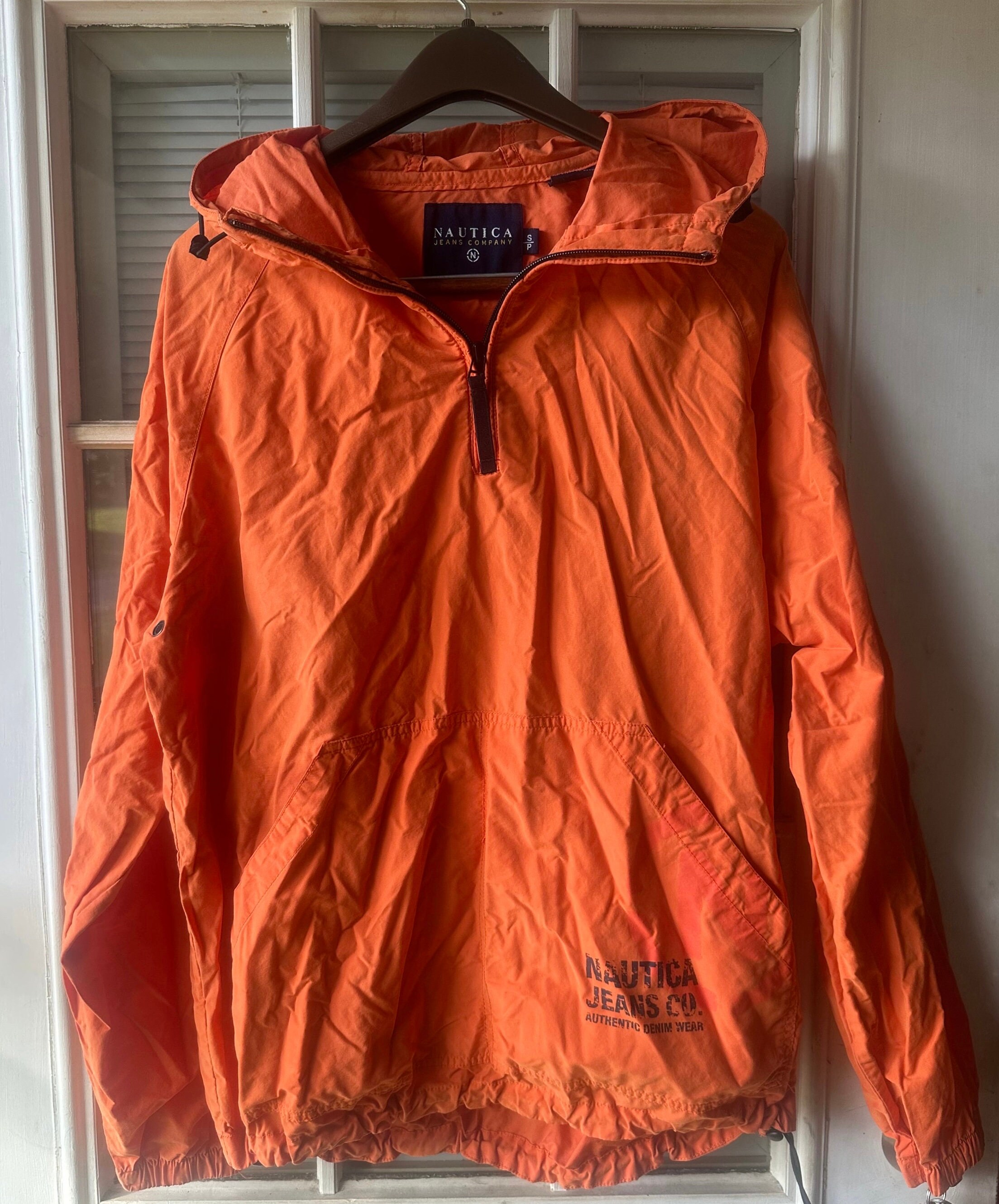 Orange nautica jacket discount