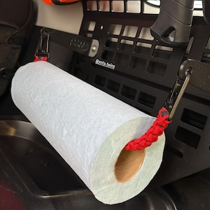 Molle Panel Paracord Paper Towel Holder