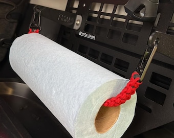 Molle Panel Paracord Paper Towel Holder