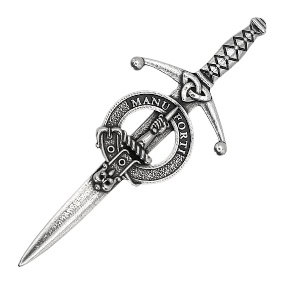 Clan Mackay Clan Crest Kilt Pin Made in Scotland Quality
