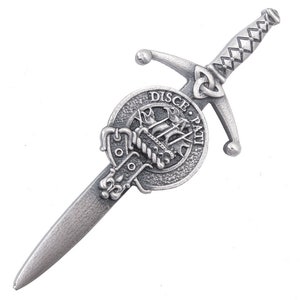 Clan Duncan Clan Crest Kilt Pin - Made in Scotland - Quality Pewter Pin Brooch Badge