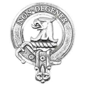 Clan Wedderburn Clan Crest Cap Badge - Made in Scotland - Quality Pewter Brooch Badge
