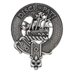 Clan Duncan Clan Crest Cap Badge - Made in Scotland - Quality Pewter Brooch Badge