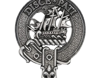 Clan Duncan Clan Crest Cap Badge - Made in Scotland - Quality Pewter Brooch Badge
