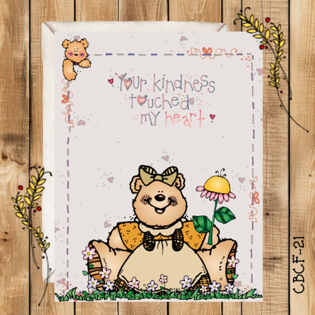 Thank You Card, Kindness Note, Inspiration Card, Encouragement Card ...
