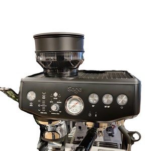 Bönbehållare för "Sage" och "Breville" Barista Express kaffemaskiner (utdragbar behållare - förbättring - stigare - Impress)