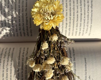 Witch Besom, Mini Cinnamon Broom, Witch Decor, Altar Decor, Witch Tool, Altar Tool, Herbal Protection Broom, Spiritual Protection Broom