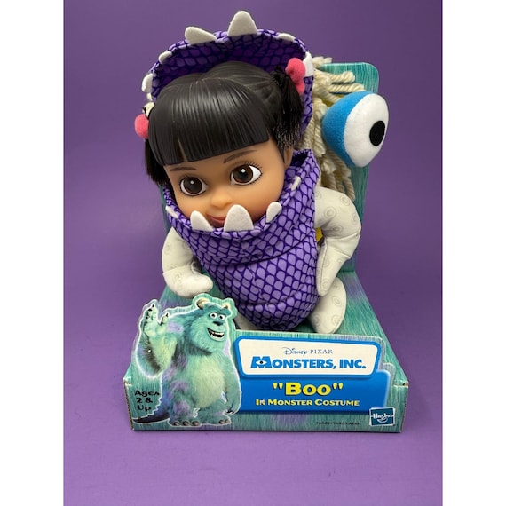 Pixar 2001 Disney Monsters Inc. Boo in Monster Costume Plush Doll New in  Package - Etsy