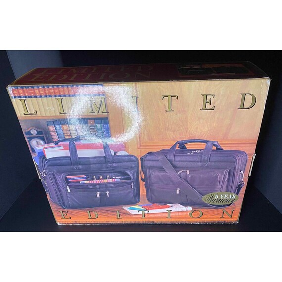 Vtg Heritage Portfolio Limited Edition Laptop Travel Bag  display picture 3