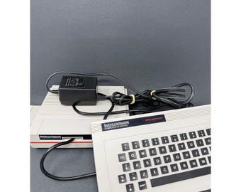 Módulo de computadora Mattel Intellivision de 1983 + teclado Modelo 4182 y 4184 PROBADO