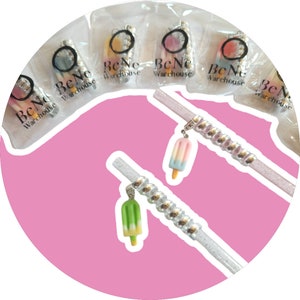 Ziggle Charm SORPRESA Ciondolo gelato multicolore