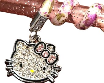 Hello Kitty Ziggle Charm: Confetti Coil Drink Accessory