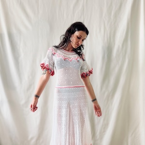 chinese dress ladies Women's Dancing with Destiny Crochet Lace Halter Midi Dress in Off White