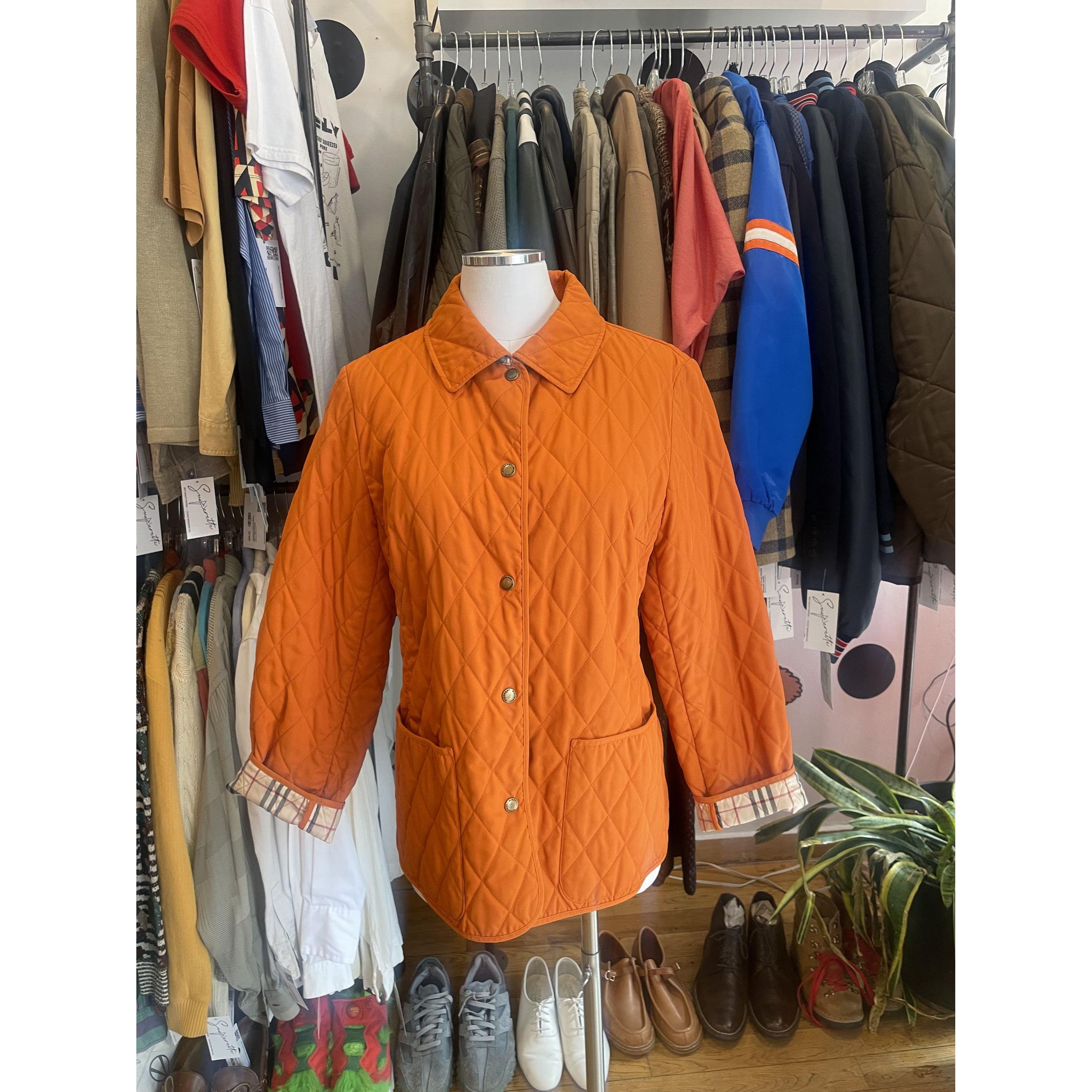 Orange Burberry Coat - Etsy
