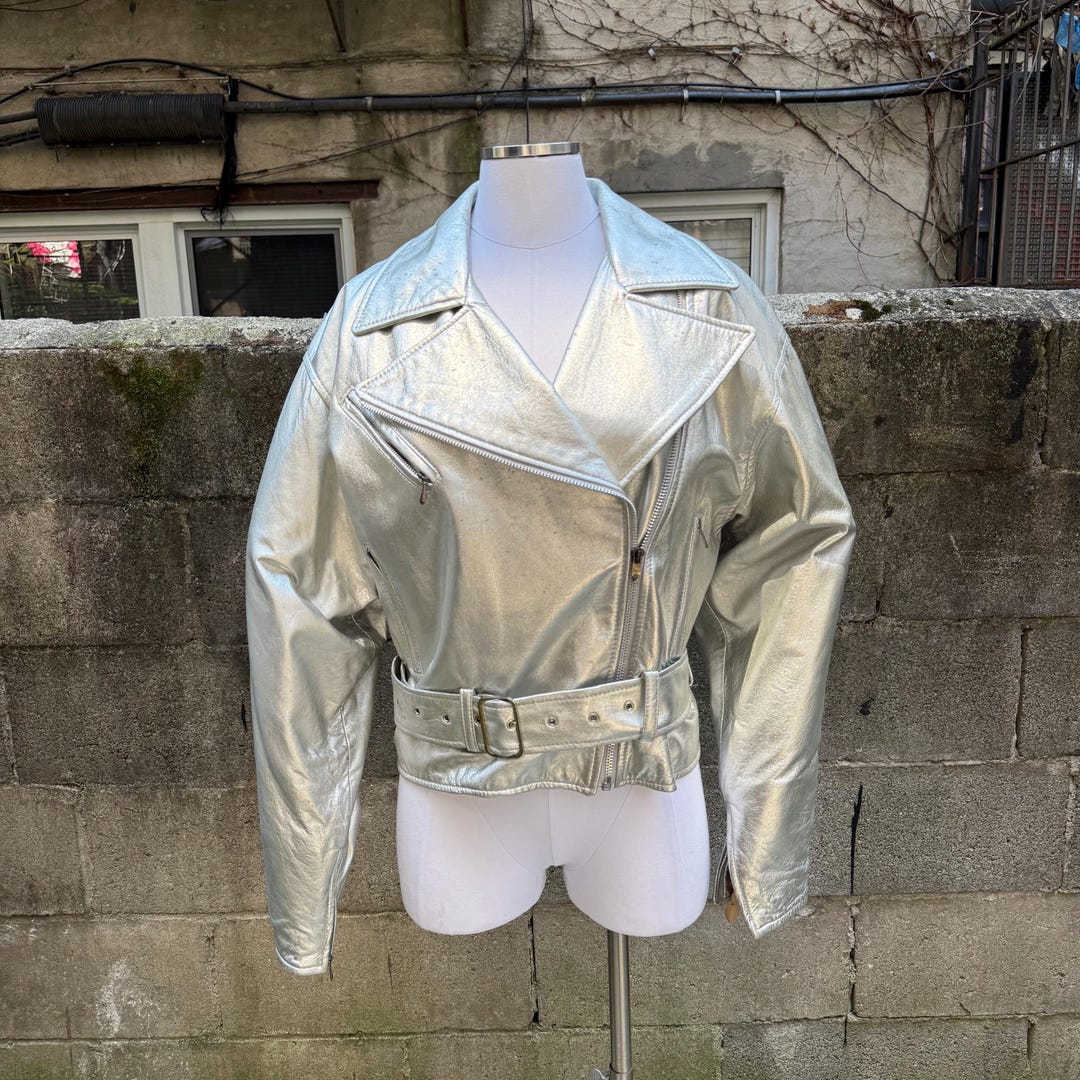 ジャケット・アウター 00s lamb leather & silver fox jacket Y2K Amazon.com: Women's Y2K Grunge Leather Jacket Vintage Cyber