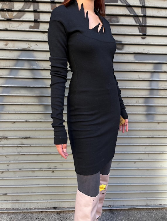 Romeo Gigli Flame Dress - Italian Vintage Designer - Avant Garde Fashion