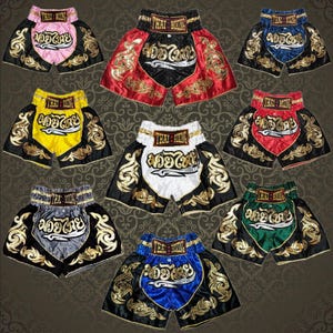 Muay Thai Shorts – Authentic Handmade Thai Boxing Gear