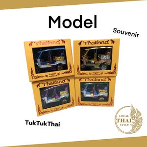 Tuk Tuk Thai model special souvenirs from Thailand