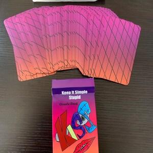 KISS Oracle Deck. A 44-card Oracle Card Deck. Cards Are 2.75”x 4.75 ...