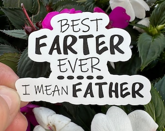 Funny Dad Vinyl Sticker, Father's Day Gift, Laptop Decal