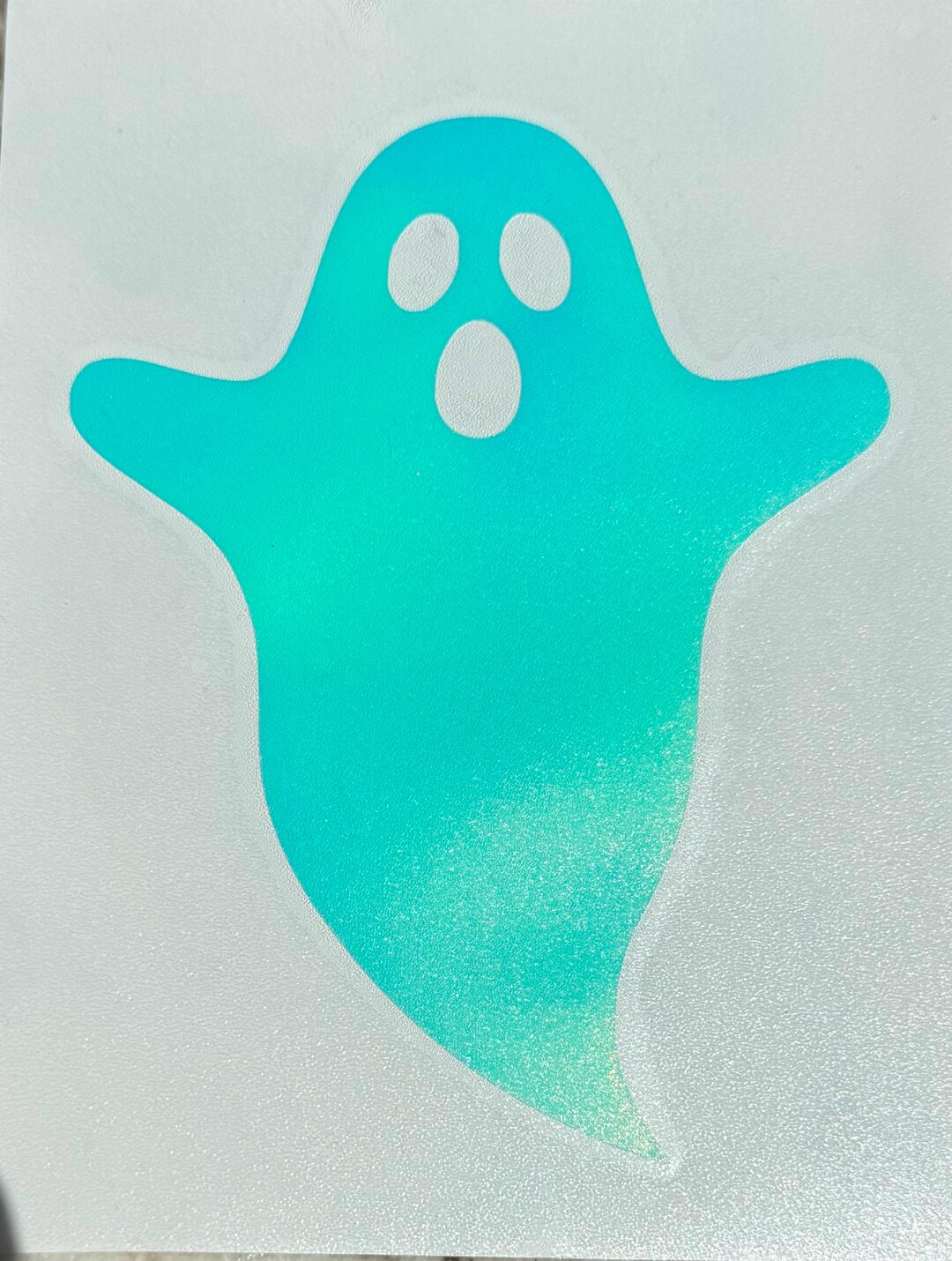 Shadow Ghost Sticker Glow in the Dark Ghost Decal - Halloween Vinyl Sticker, USA Made - Etsy