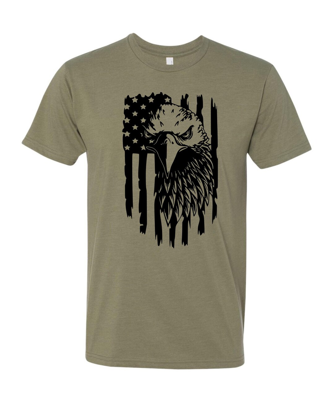 Bald Eagle American Flag T-shirt | Patriotic USA Shirt | Freedom Eagle ...
